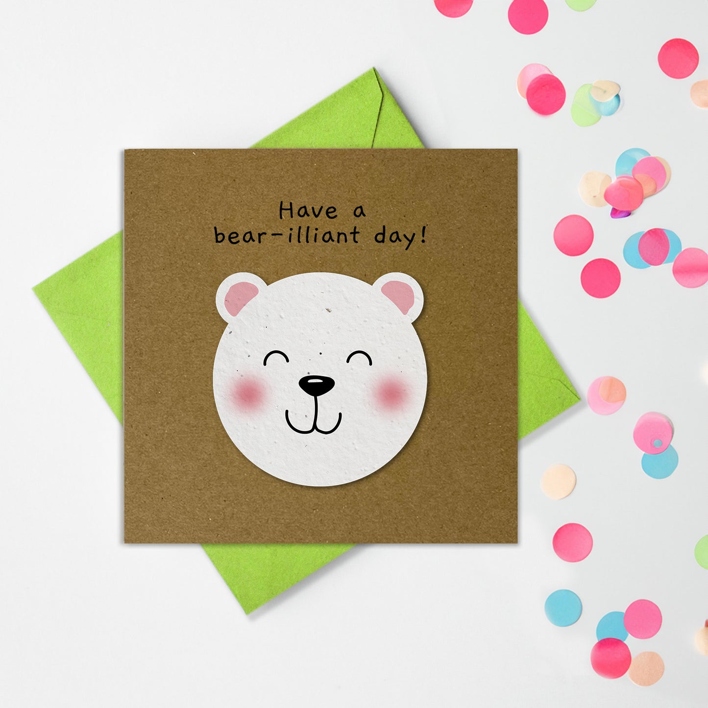 Plantable Shapes - Bear-illiant Day