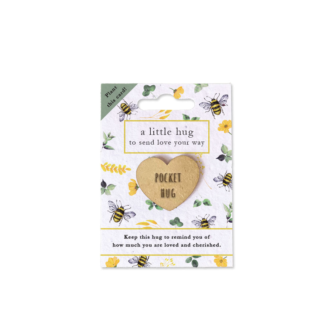 Pocket Hug - Bees & Blossoms
