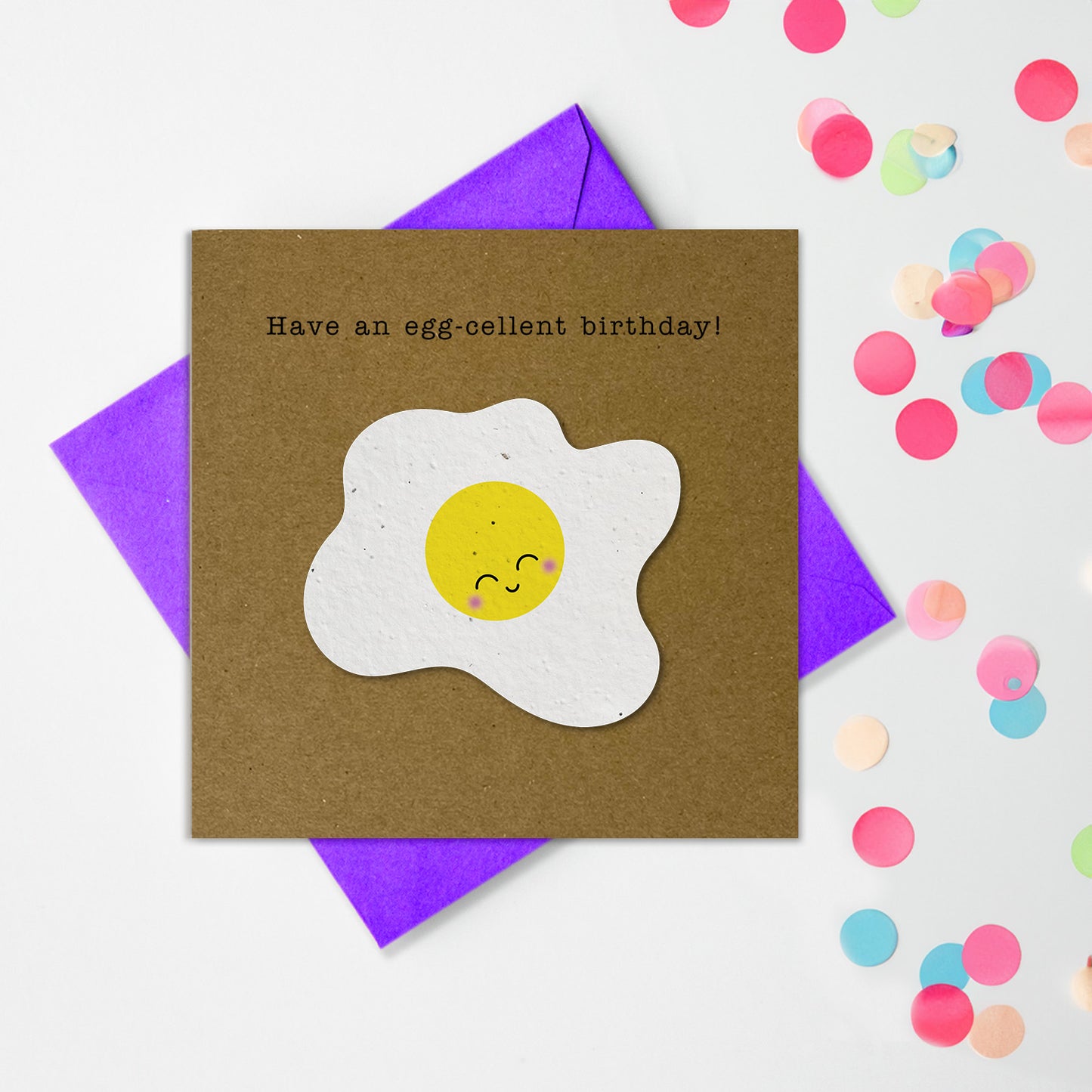 Plantable Shapes - Egg-cellent Birthday