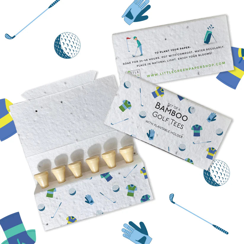 Bamboo Golf Tees - Golf Kit