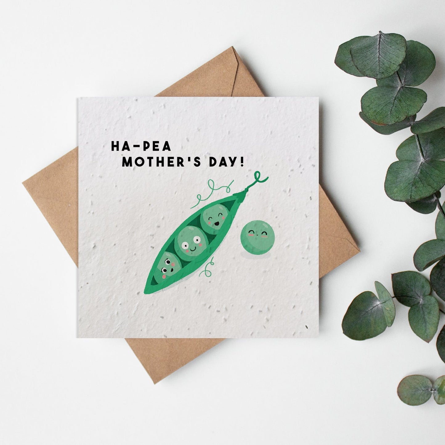 Happy Mothers Day Card Eco-friendly Seed Paper Little Green Paper Shop