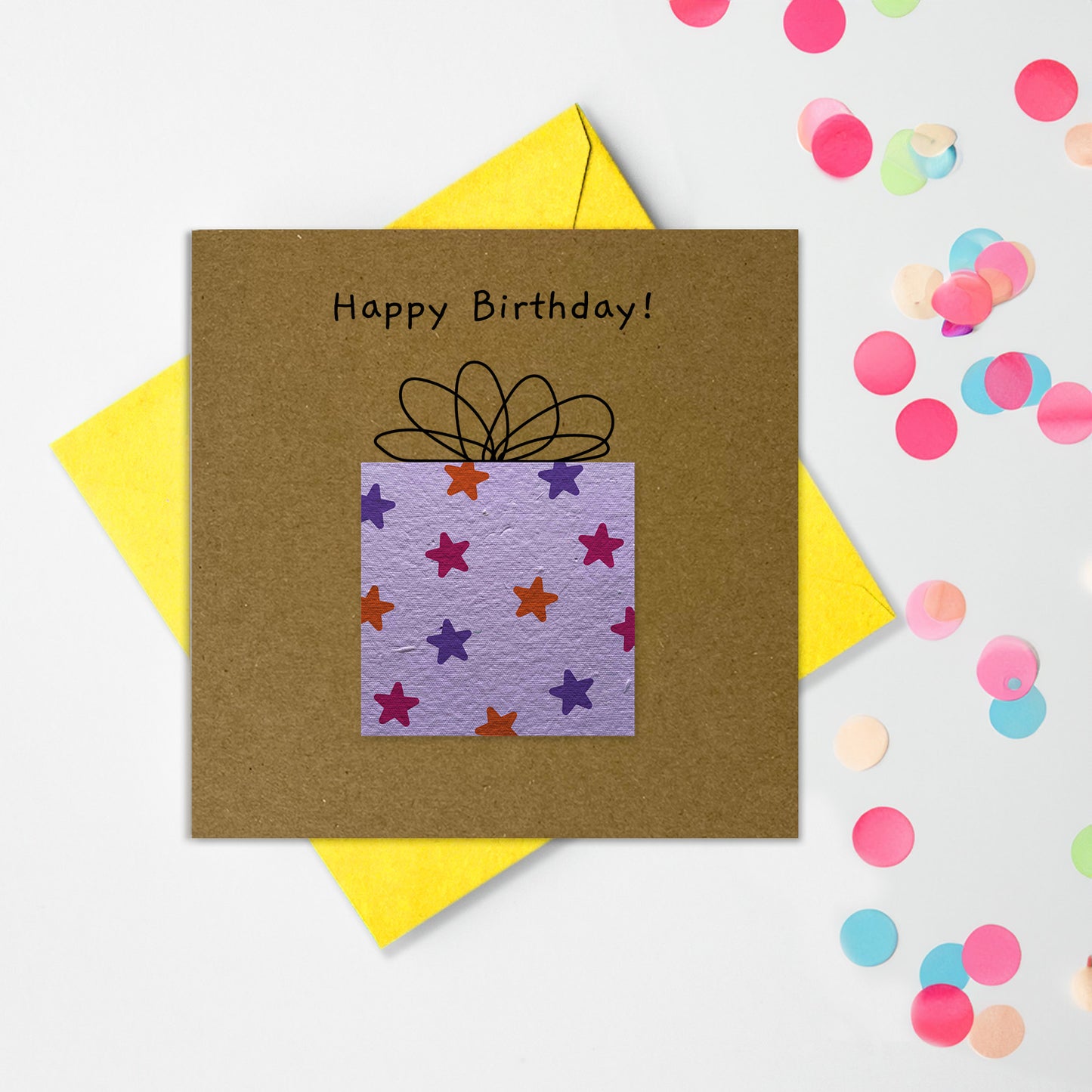 Plantable Shapes - Happy Birthday Present