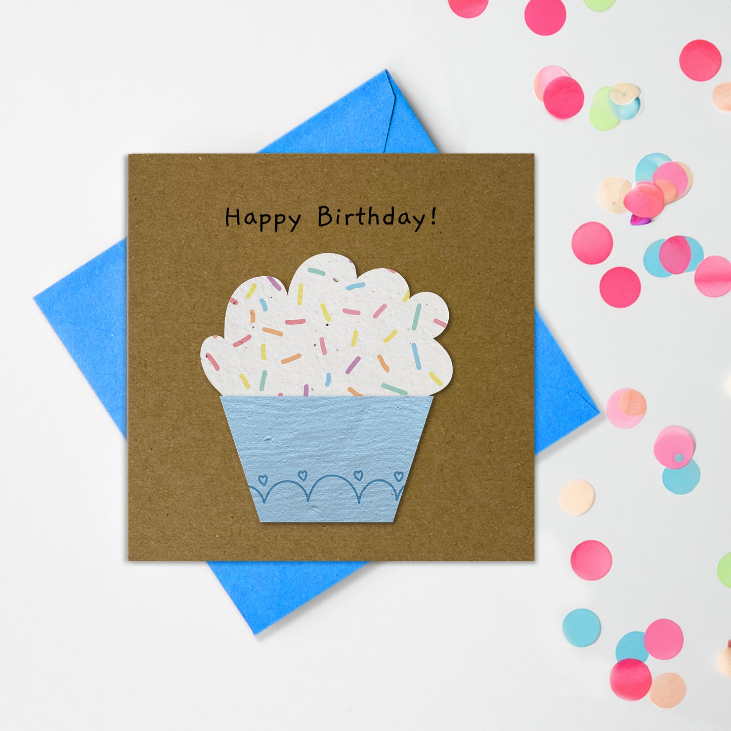 Plantable Shapes - Happy Birthday Muffin