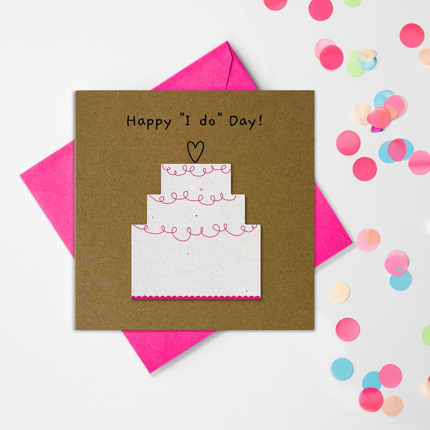 Plantable Shapes - Happy I Do Day