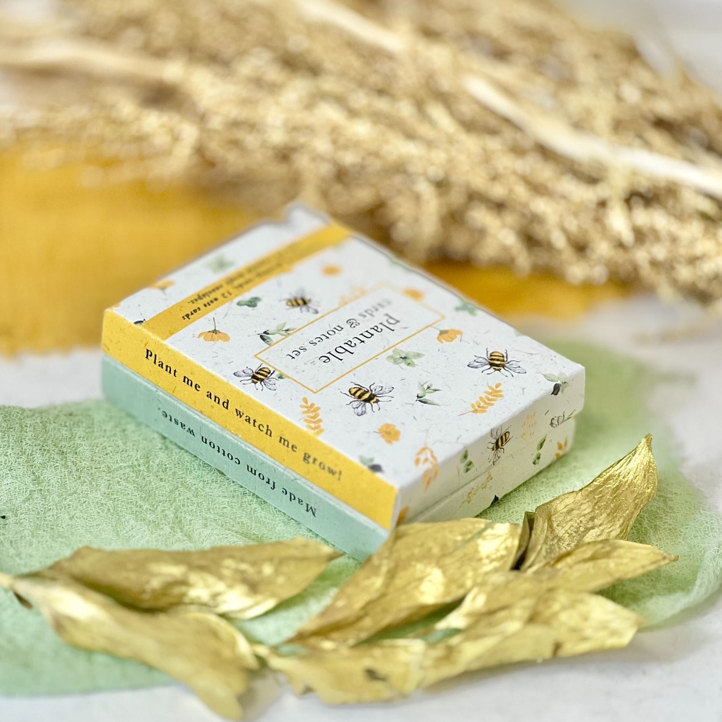 Mini Cards & Notes Set - Bees & Blossoms