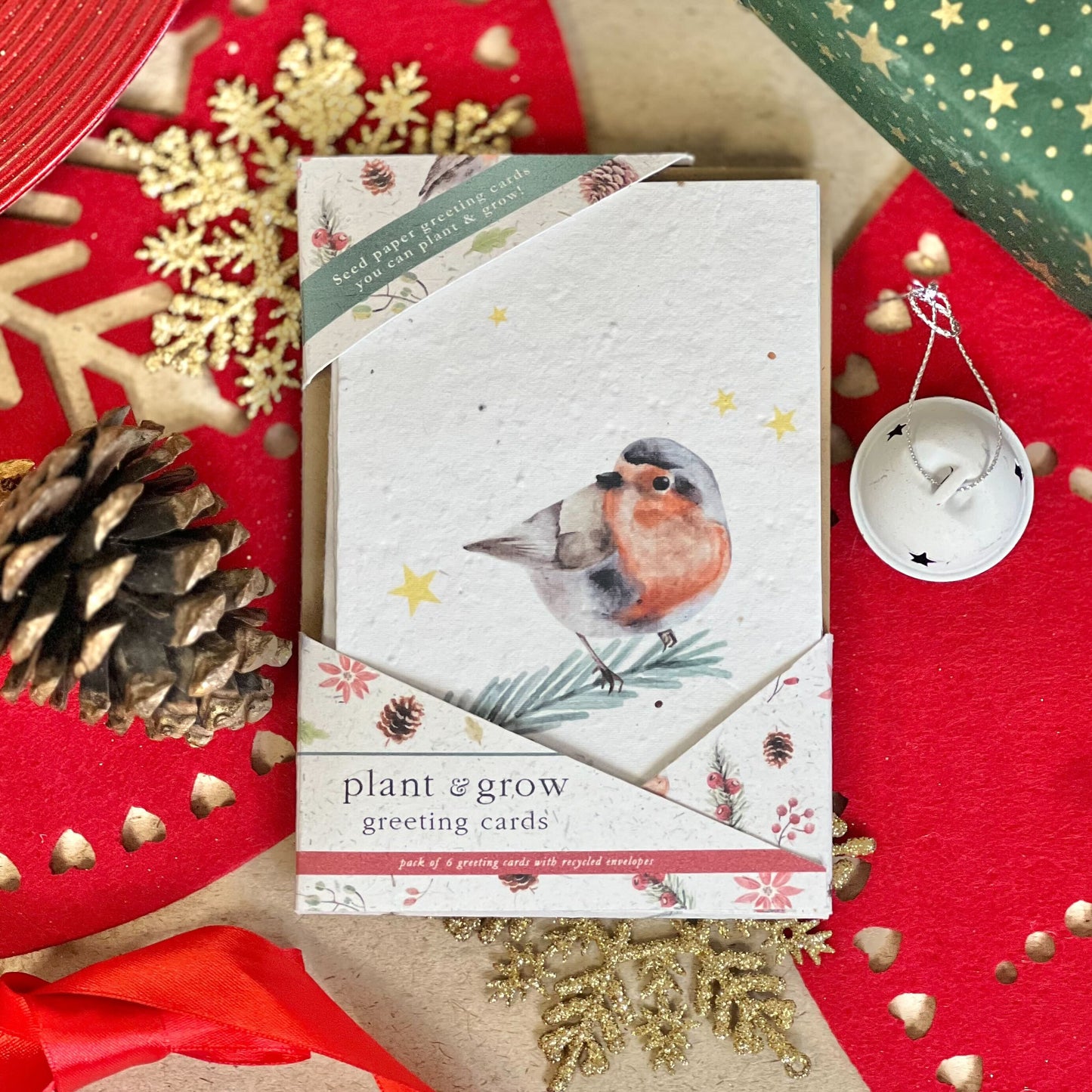 Greeting Cards Multipack - Christmas Robins