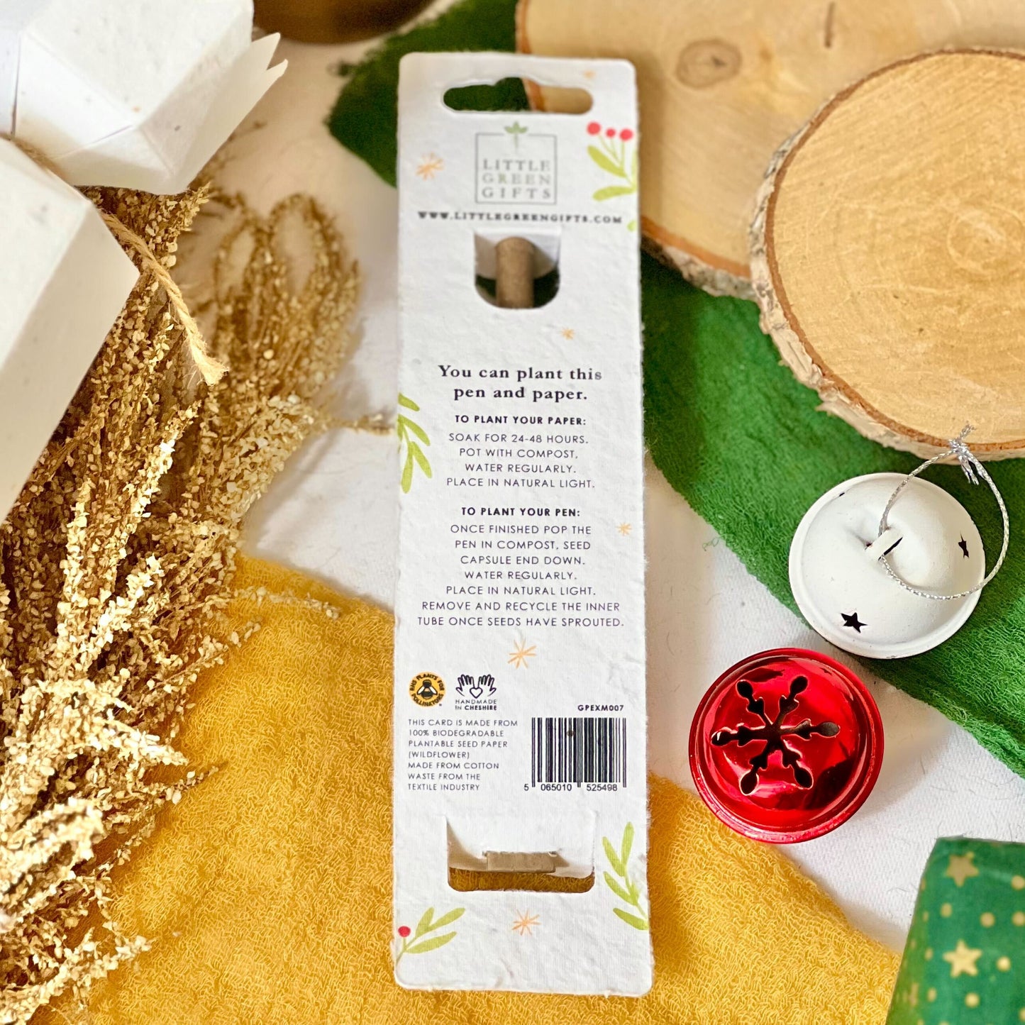 Eco-Friendly Plant-a-Pen - Christmas Is All Around