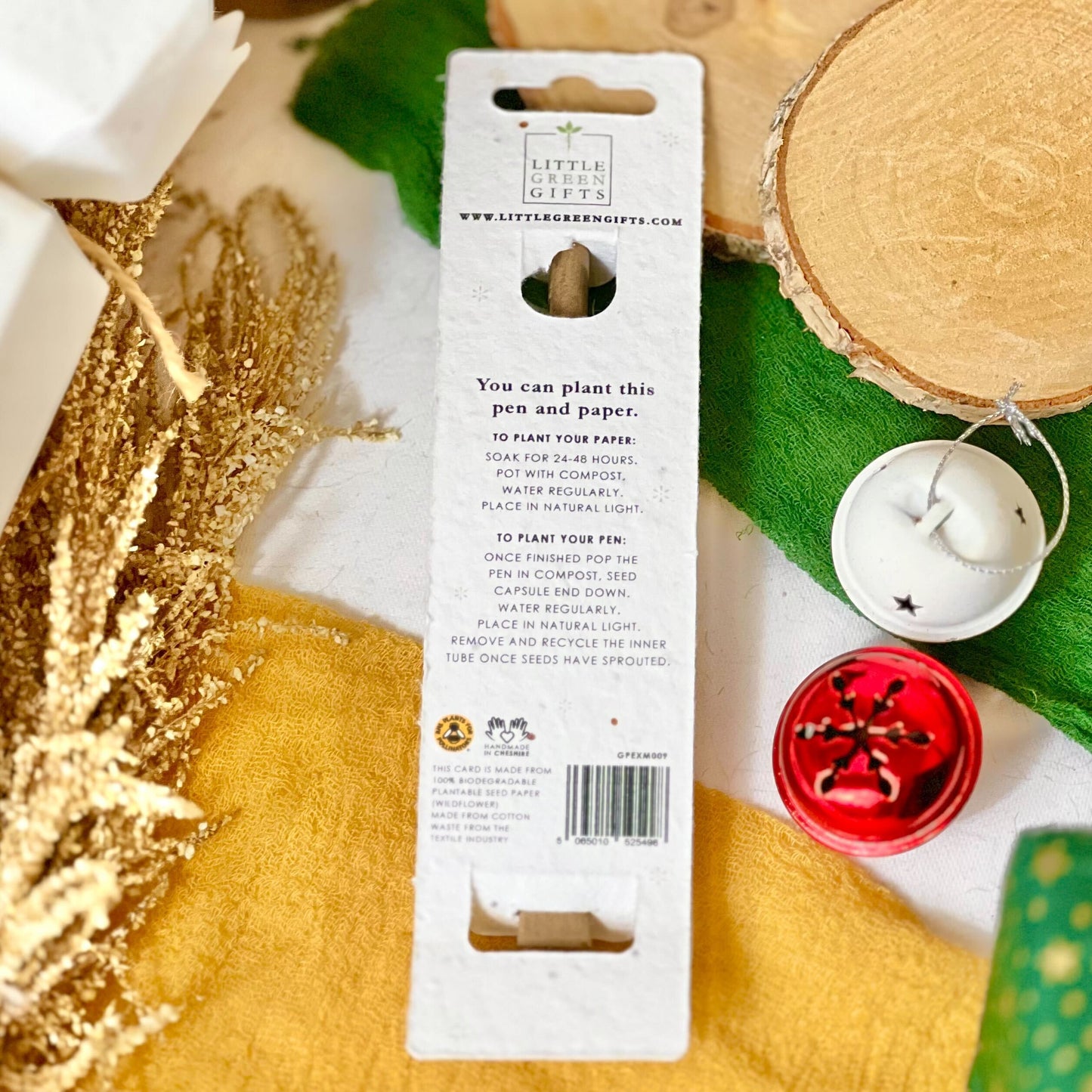 Eco-Friendly Plant-a-Pen - Let It Snow