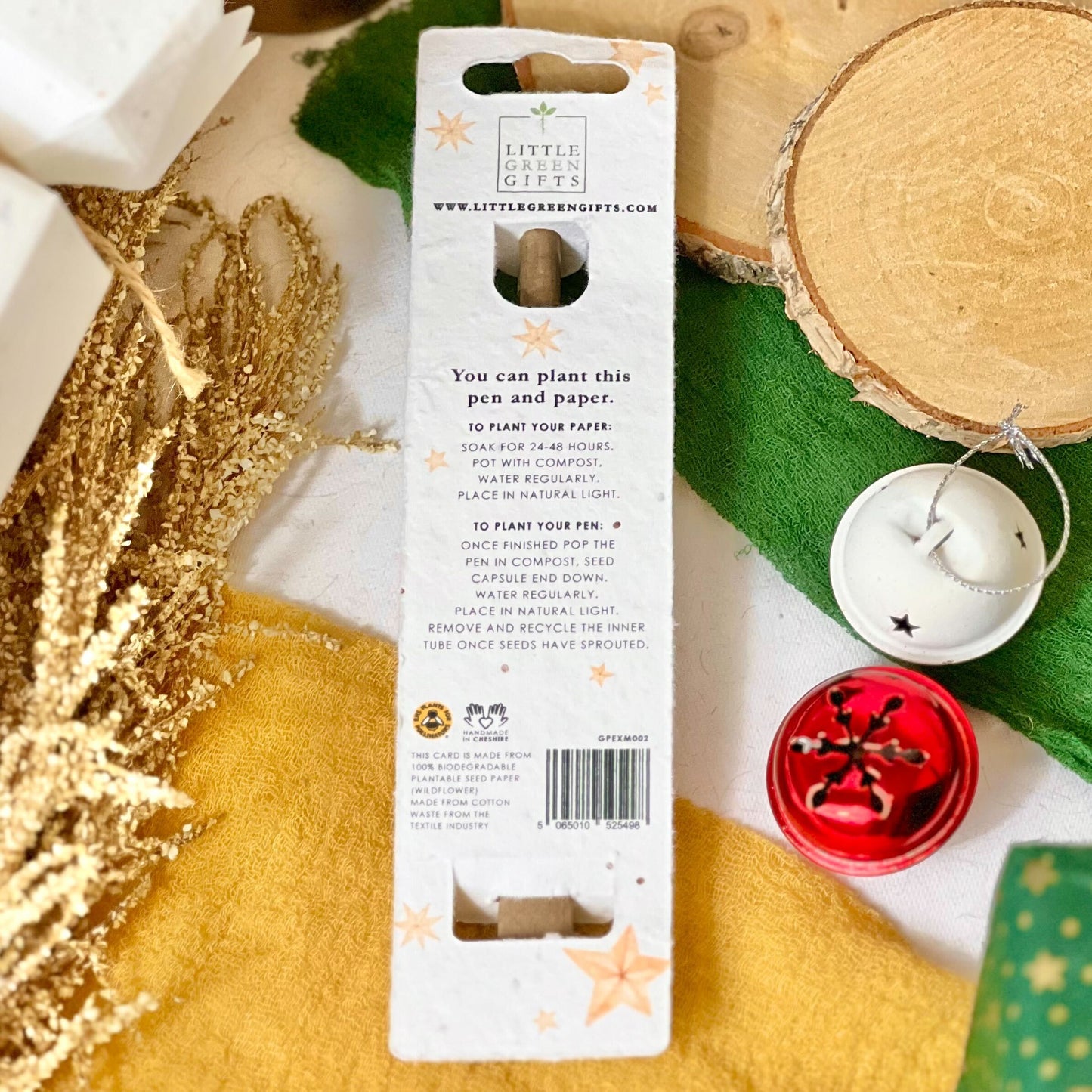 Eco-Friendly Plant-a-Pen - Starry Wreath