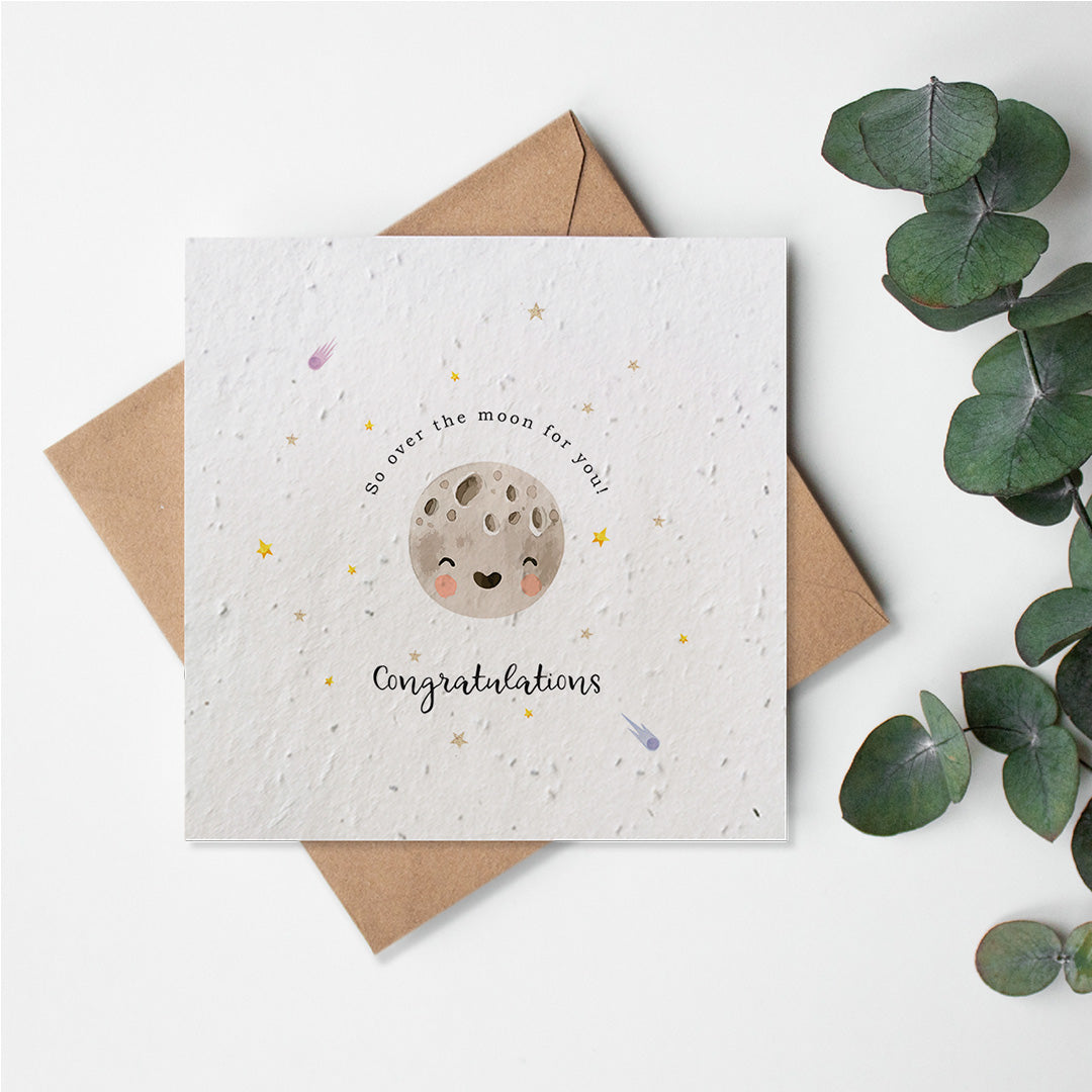 Into Space - Over The Moon - Congratulations