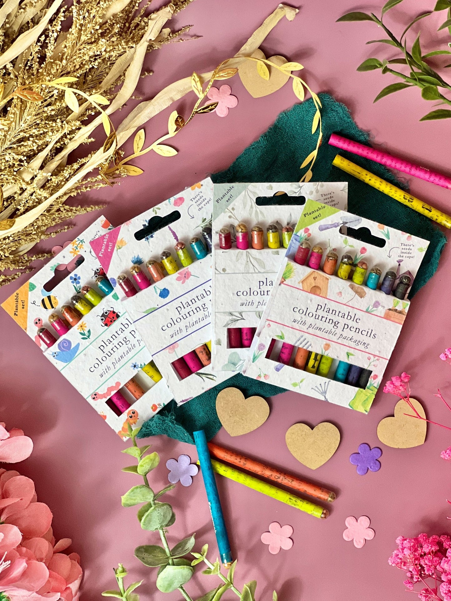 Colouring Pencils - Blushing Blooms