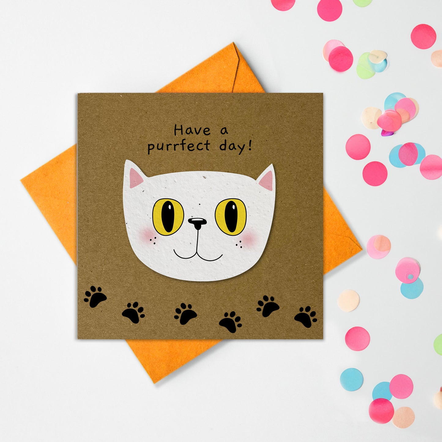 Plantable Shapes - Purr-fect Day
