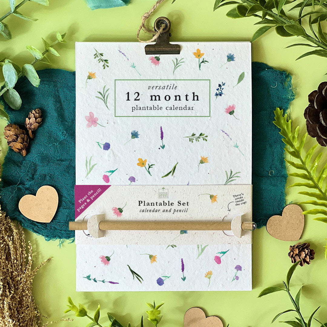 Plantable Versatile Calendar - Summer Meadow