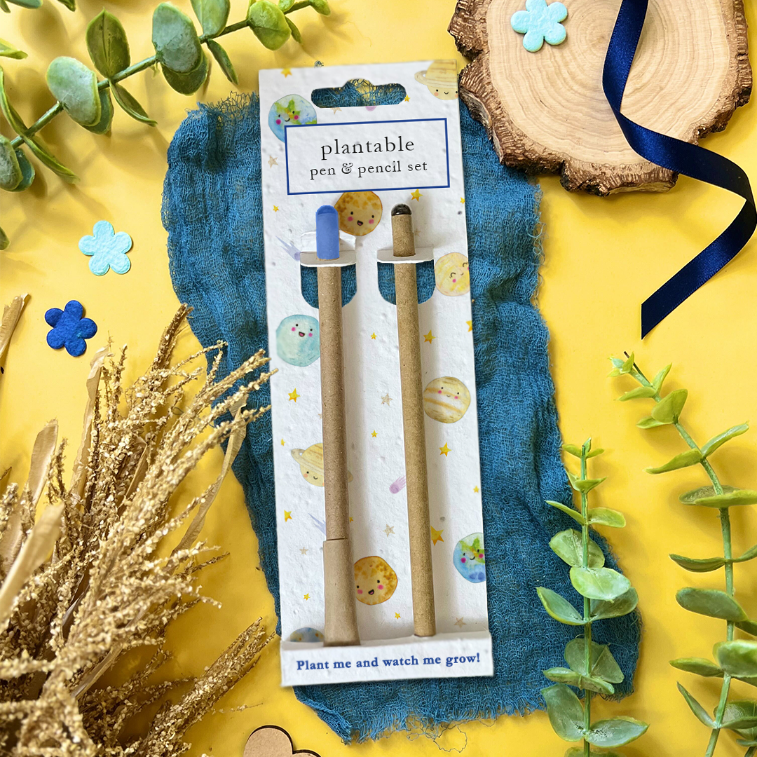 Pen & Pencil Set - Meteorite Magic