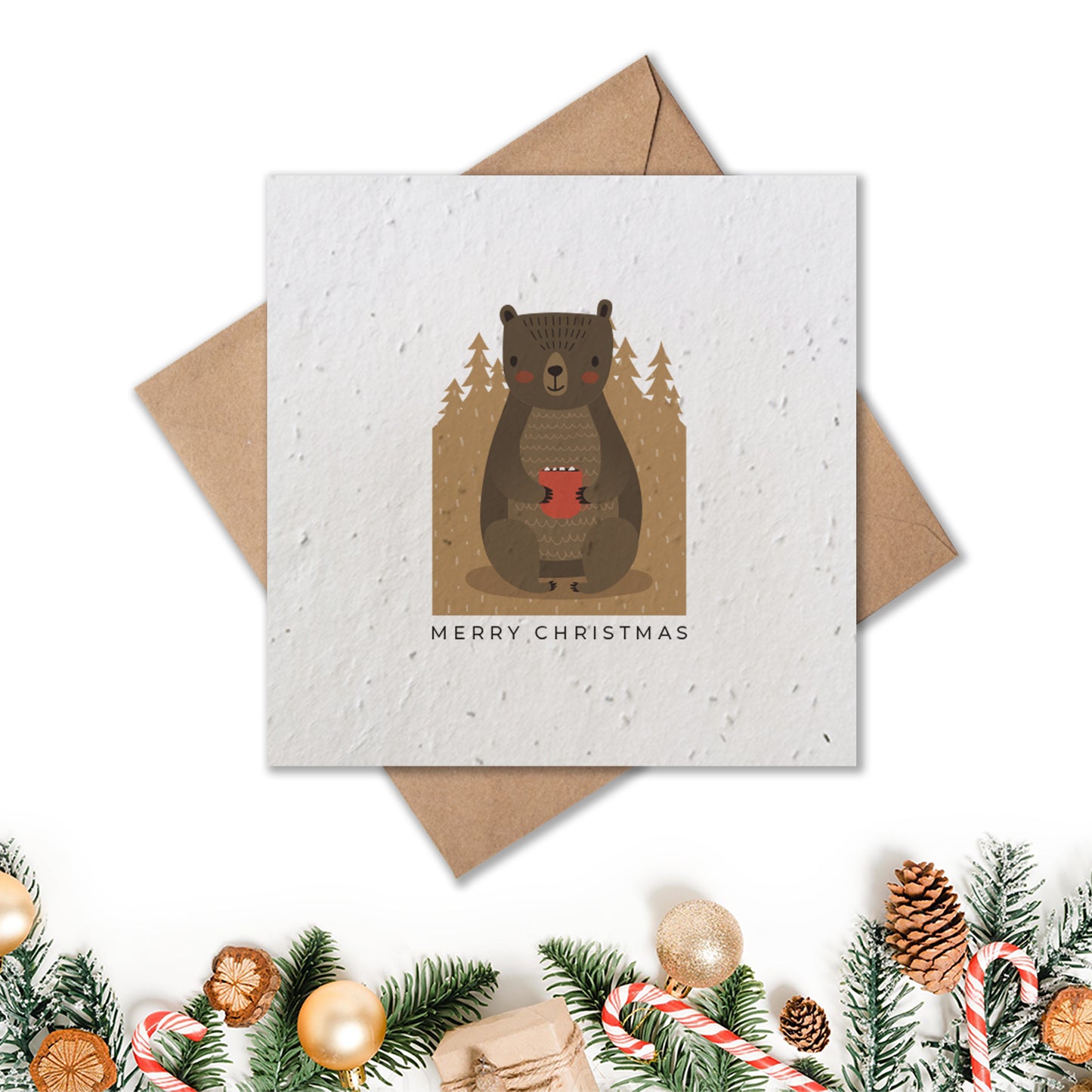 Christmas Card - Bear Hug