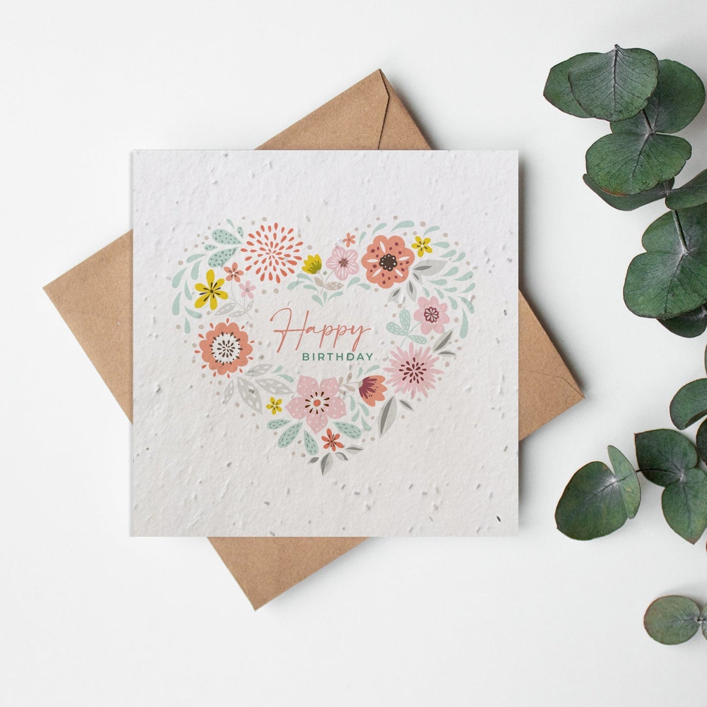 Sustainable Birthday Cards | Happy Birthday Pastels Little Green Gifts