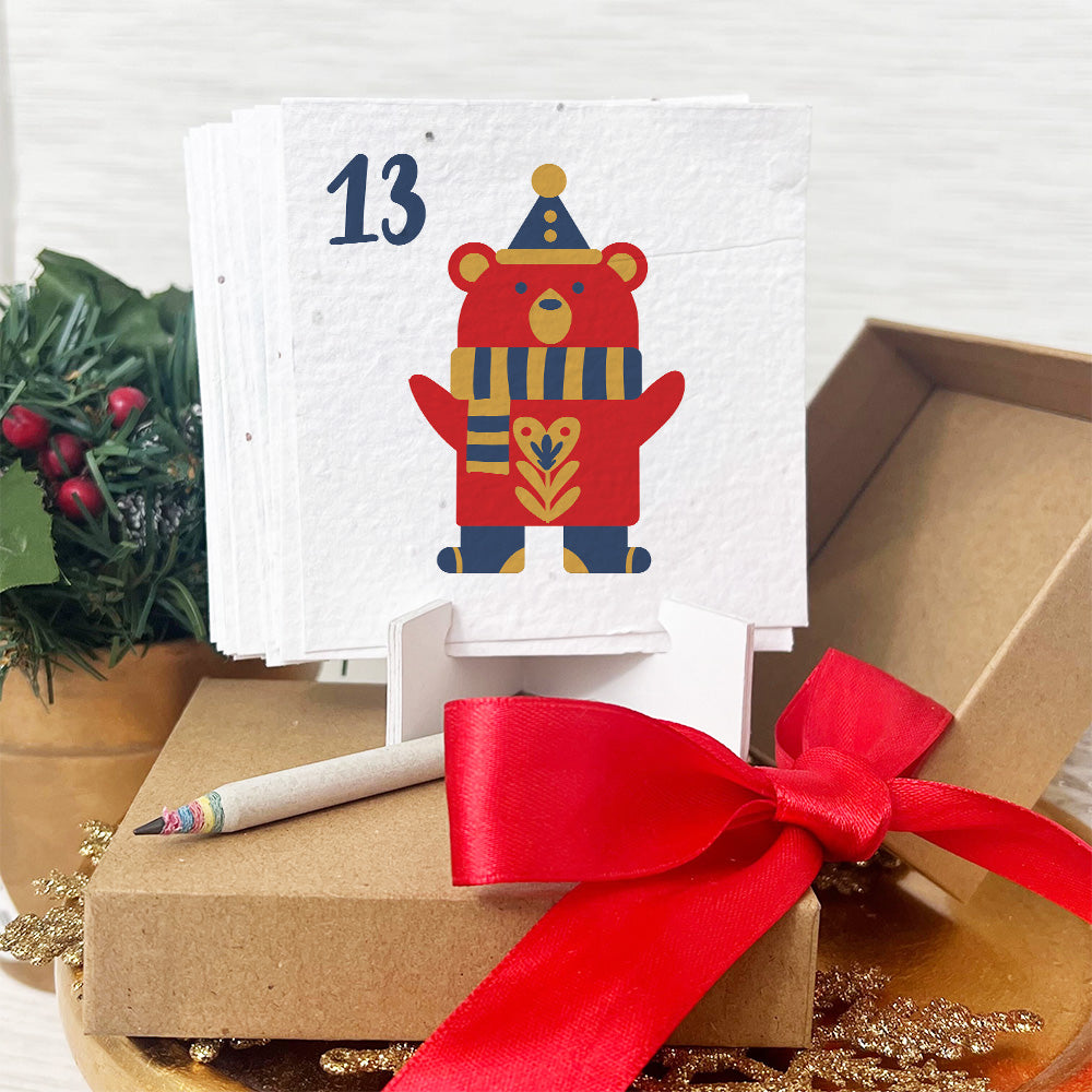 Mini Desktop Advent Calendar - Choice of Designs (TU-6)