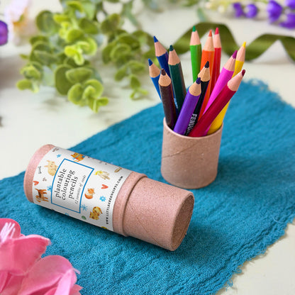 Plantable Colouring Pencils (set of 12) - Pet Pals