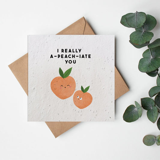 Fruit & Veg -A-peach-iate you