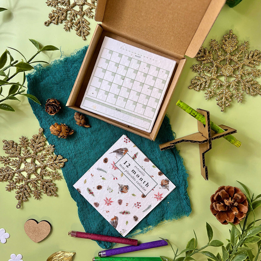 Mini Desktop Calendar - Choice of Designs (TU-6)