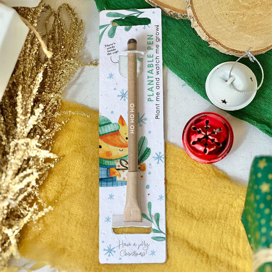 Eco-Friendly Plant-a-Pen - Christmas Fun