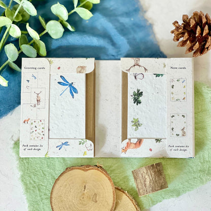 Mini Cards & Notes Set - Woodland Wonders