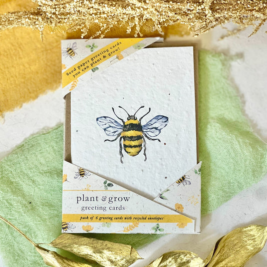Greeting Cards Multipack - Bees & Blossoms