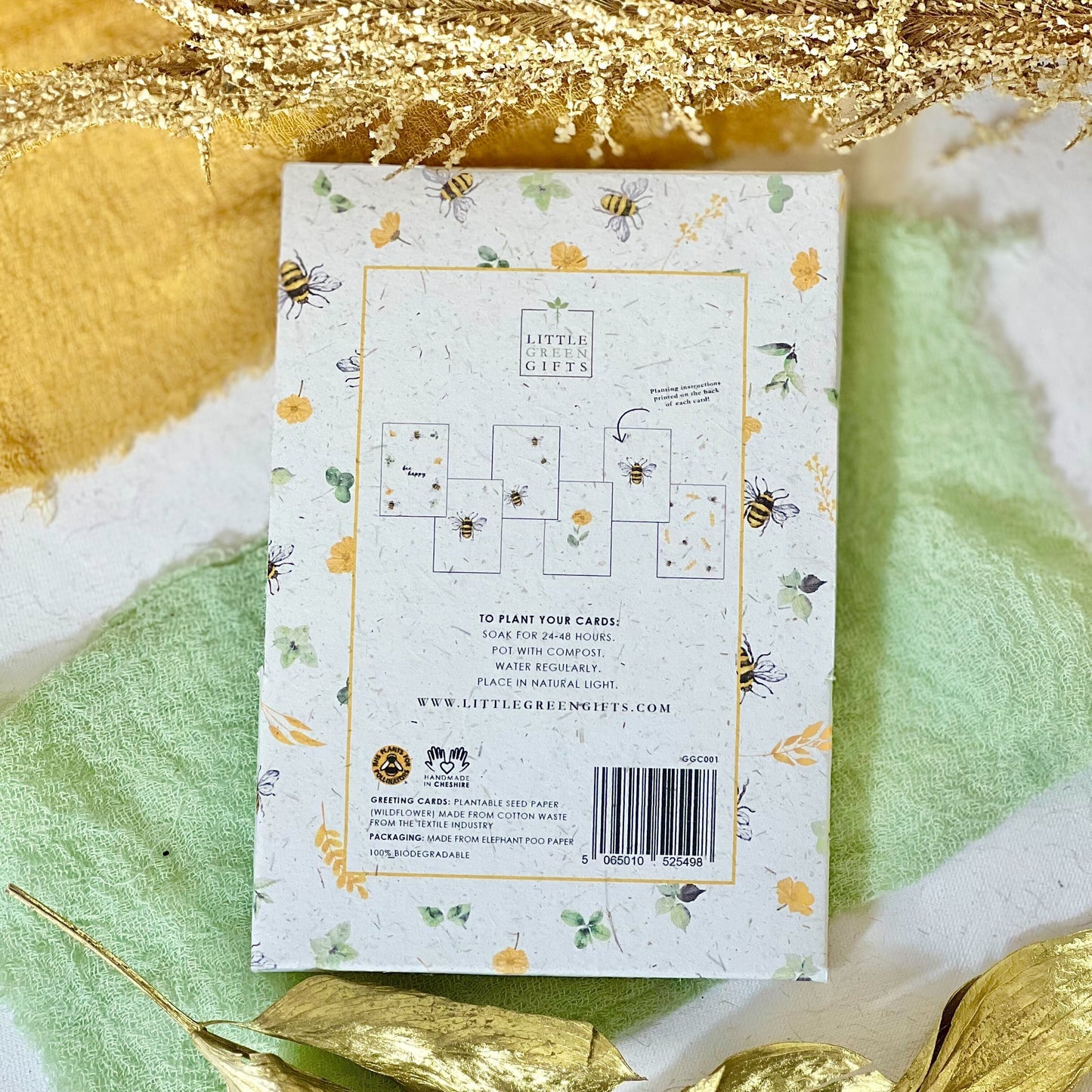 Greeting Cards Multipack - Bees & Blossoms