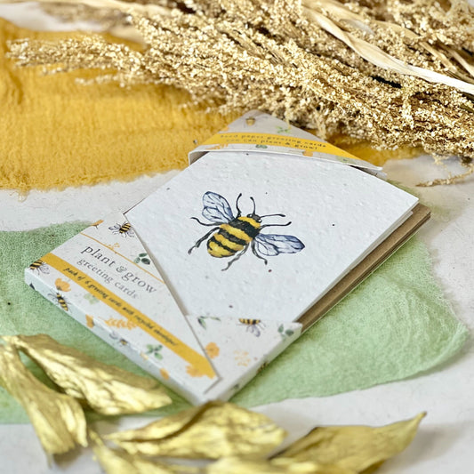 Greeting Cards Multipack - Bees & Blossoms