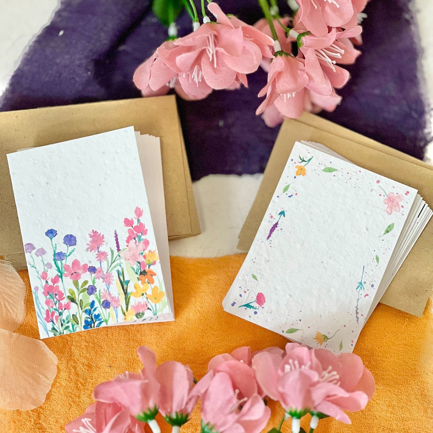 Mini Cards & Notes Set - Summer Meadow