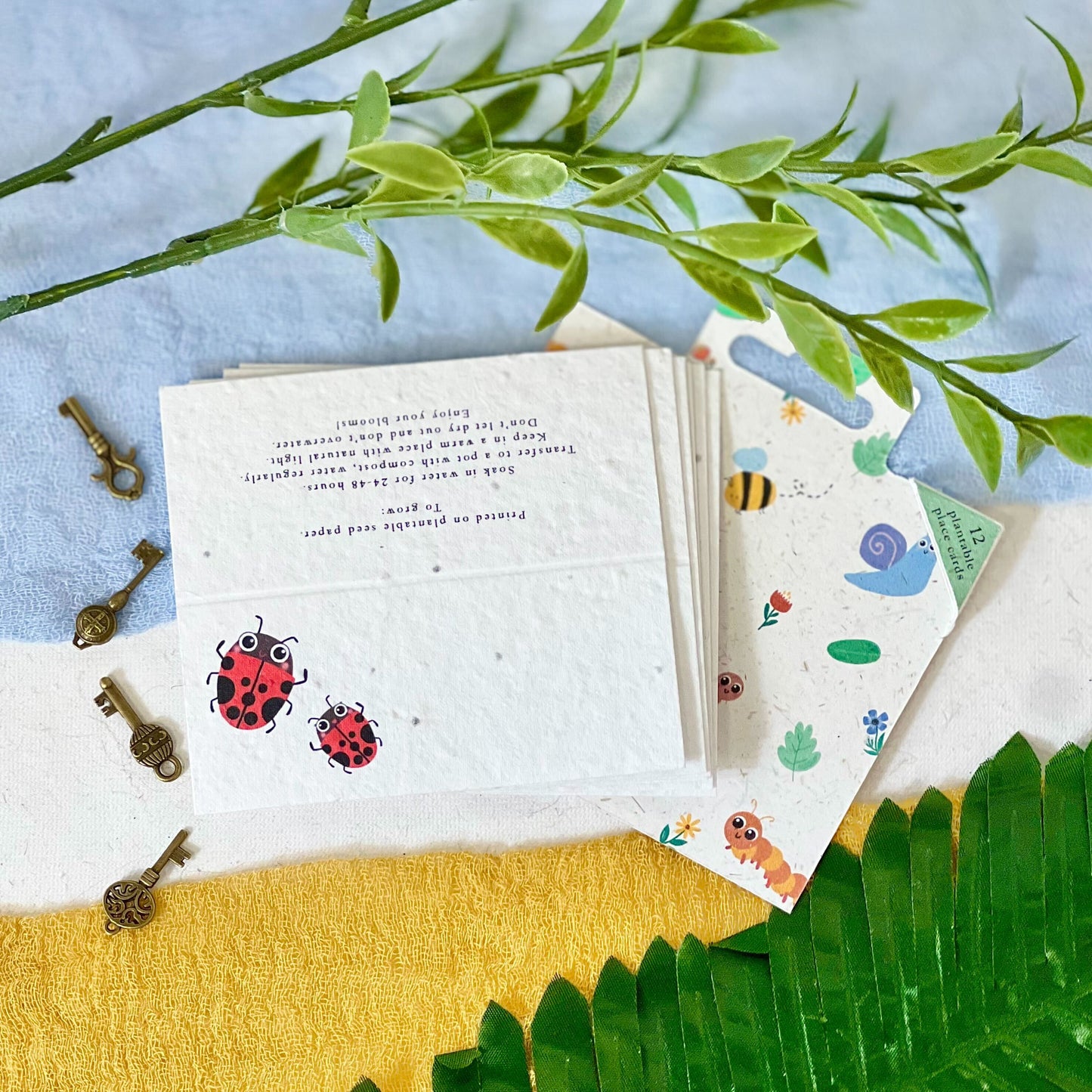 Place Cards - Bug Bonanza