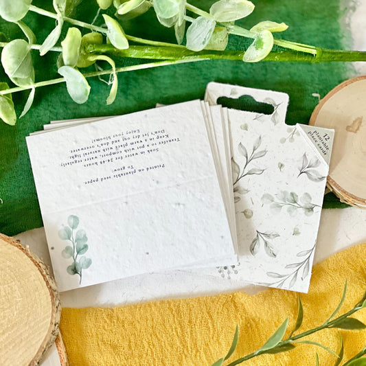 Place Cards - Eucalyptus Embrace