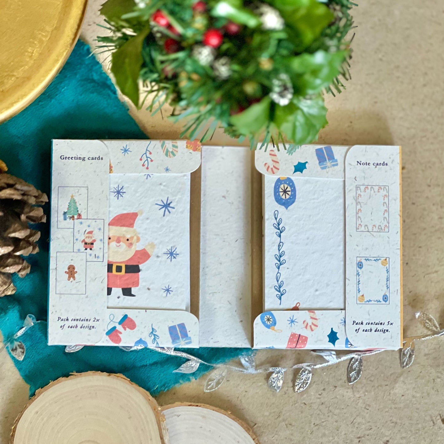 Mini Cards & Notes Set - Christmas Cheer