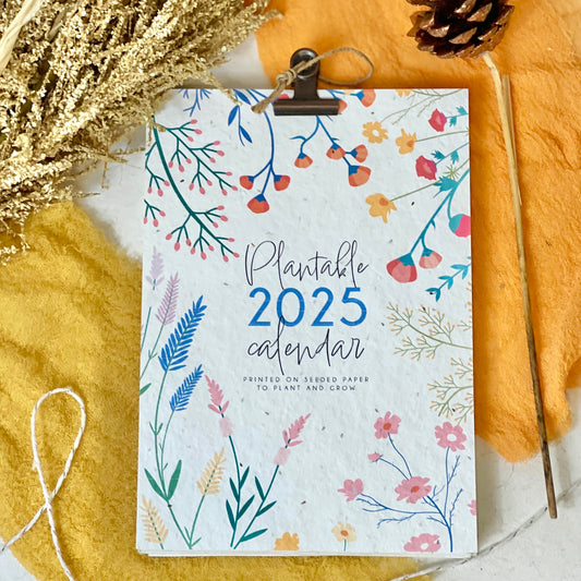 Sustainable Calendar - Flower Trails