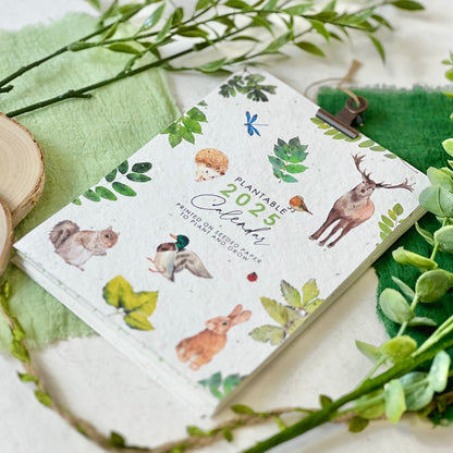 Sustainable Calendar - Woodland Wonders