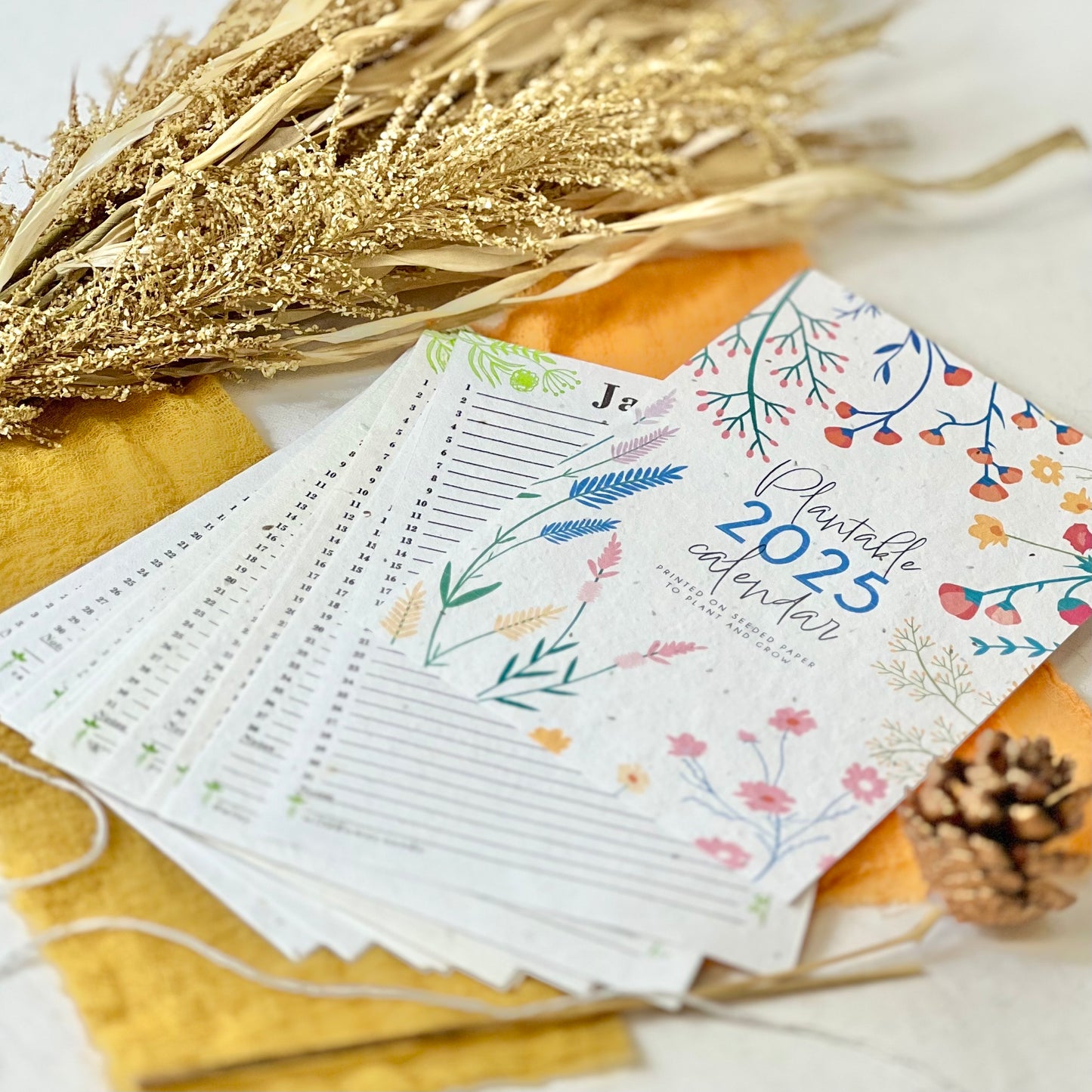 Sustainable Calendar - Flower Trails