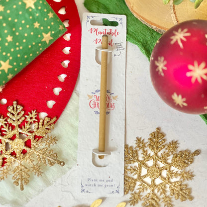 Individual Pencil - Choice of CHRISTMAS Designs (TU-8)