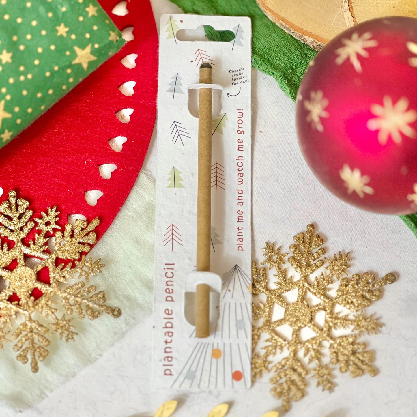Individual Pencil - Choice of CHRISTMAS Designs (TU-8)