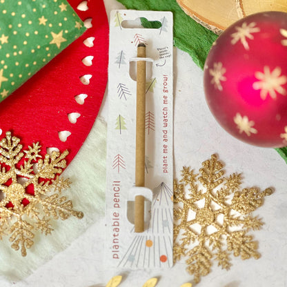 Individual Pencil - Choice of CHRISTMAS Designs (TU-8)