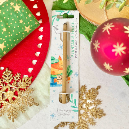 Individual Pencil - Choice of CHRISTMAS Designs (TU-8)