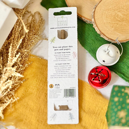 Eco-Friendly Plant-a-Pen - Merry and Bright
