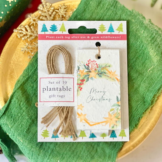 Gift Tags - Starry Wreath