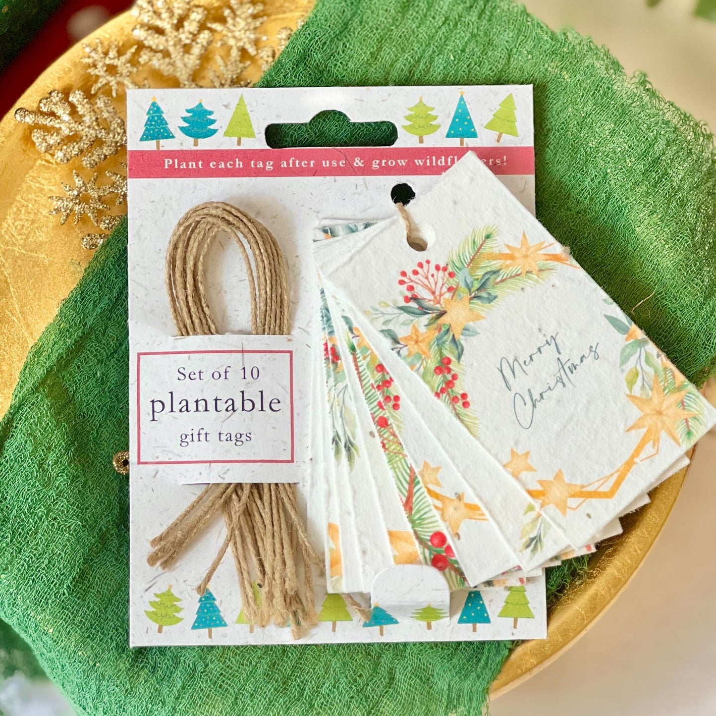 Gift Tags - Starry Wreath