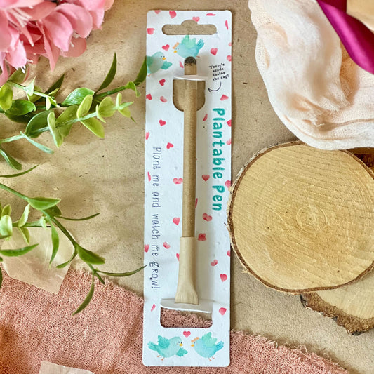 Eco-Friendly Plant-a-Pen - Love Birds