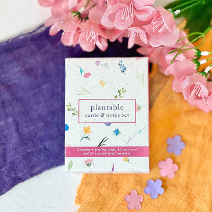Mini Cards & Notes Set - Summer Meadow