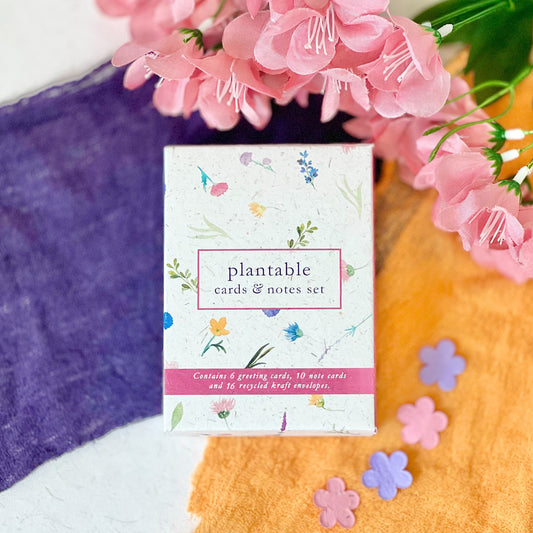 Mini Cards & Notes Set - Summer Meadow