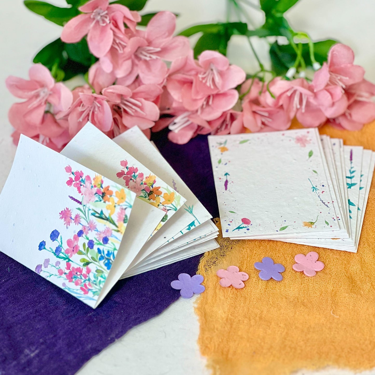 Mini Cards & Notes Set - Summer Meadow