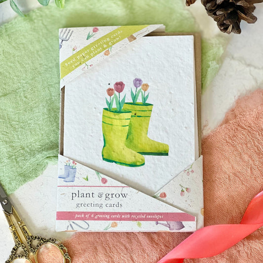 Seed Paper Greeting Cards Little Green Gifts