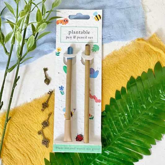 Sustainable Gift Ideas Plant to Grow Pen & Pencil | Little Green Gifts