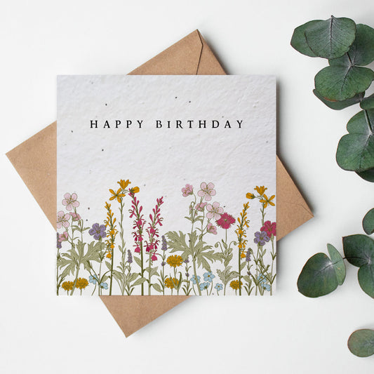 Wildflowers - Happy Birthday